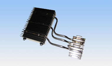 Heat pipe group