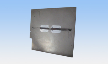 Heat pipe plate
