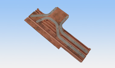 Heatpipe embedded copper heatsink