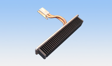 Heatpipe heatsink