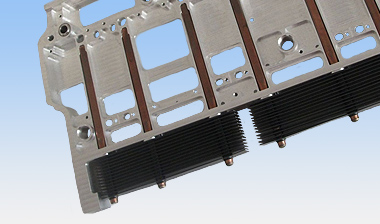 Heatpipe thermal plank