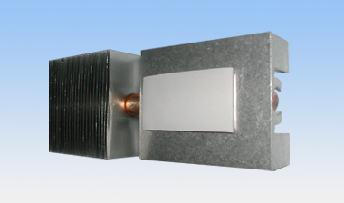 Heatsink with gap filler