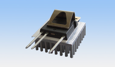 Metal clip mounting