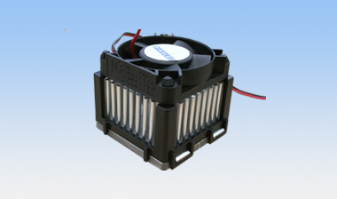 Pinbloc fan sink