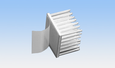 Pinbloc with thermal tape